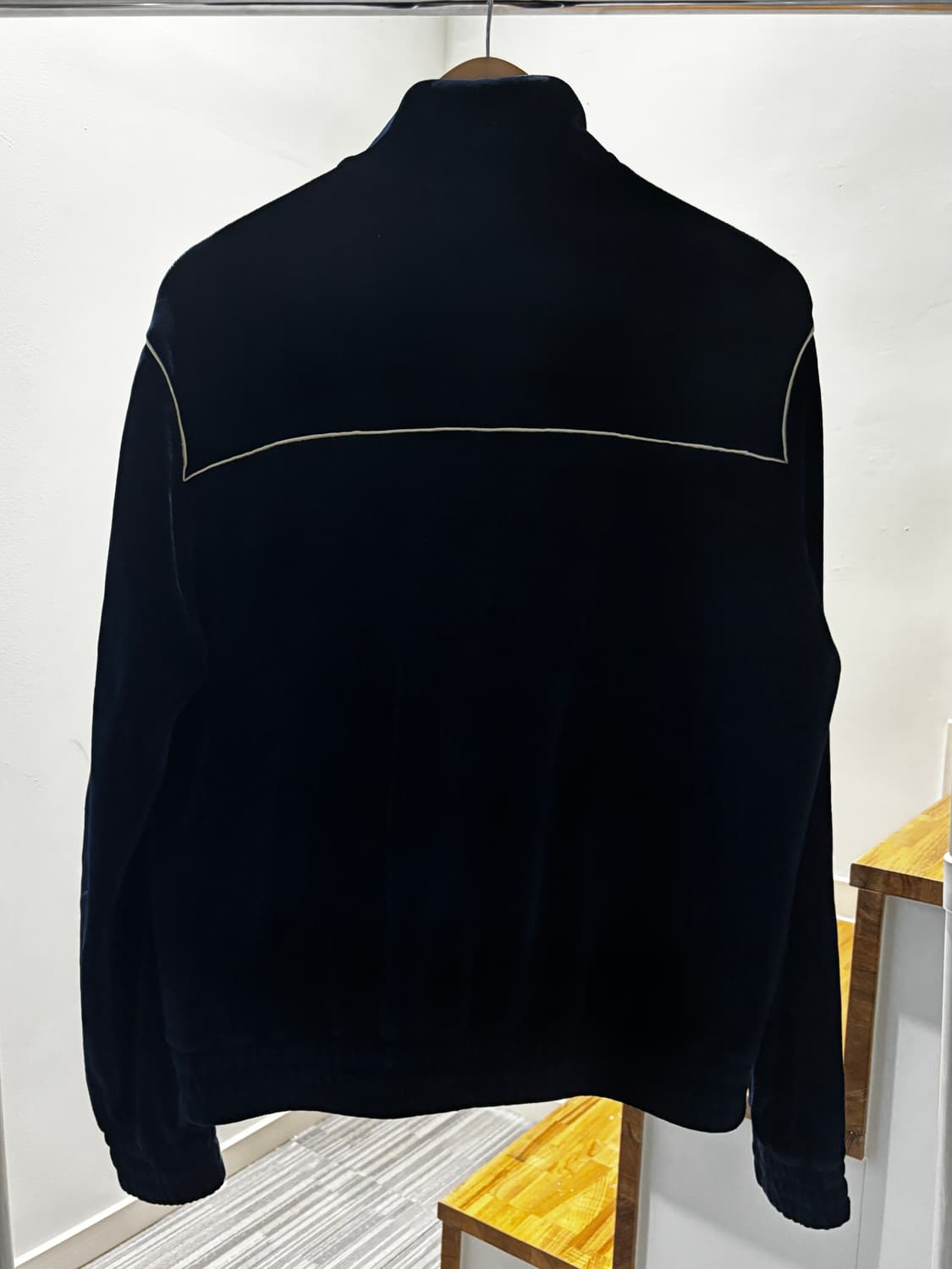 셀린느 트레오페 벨벳 집업 네이비 M 상품이미지2