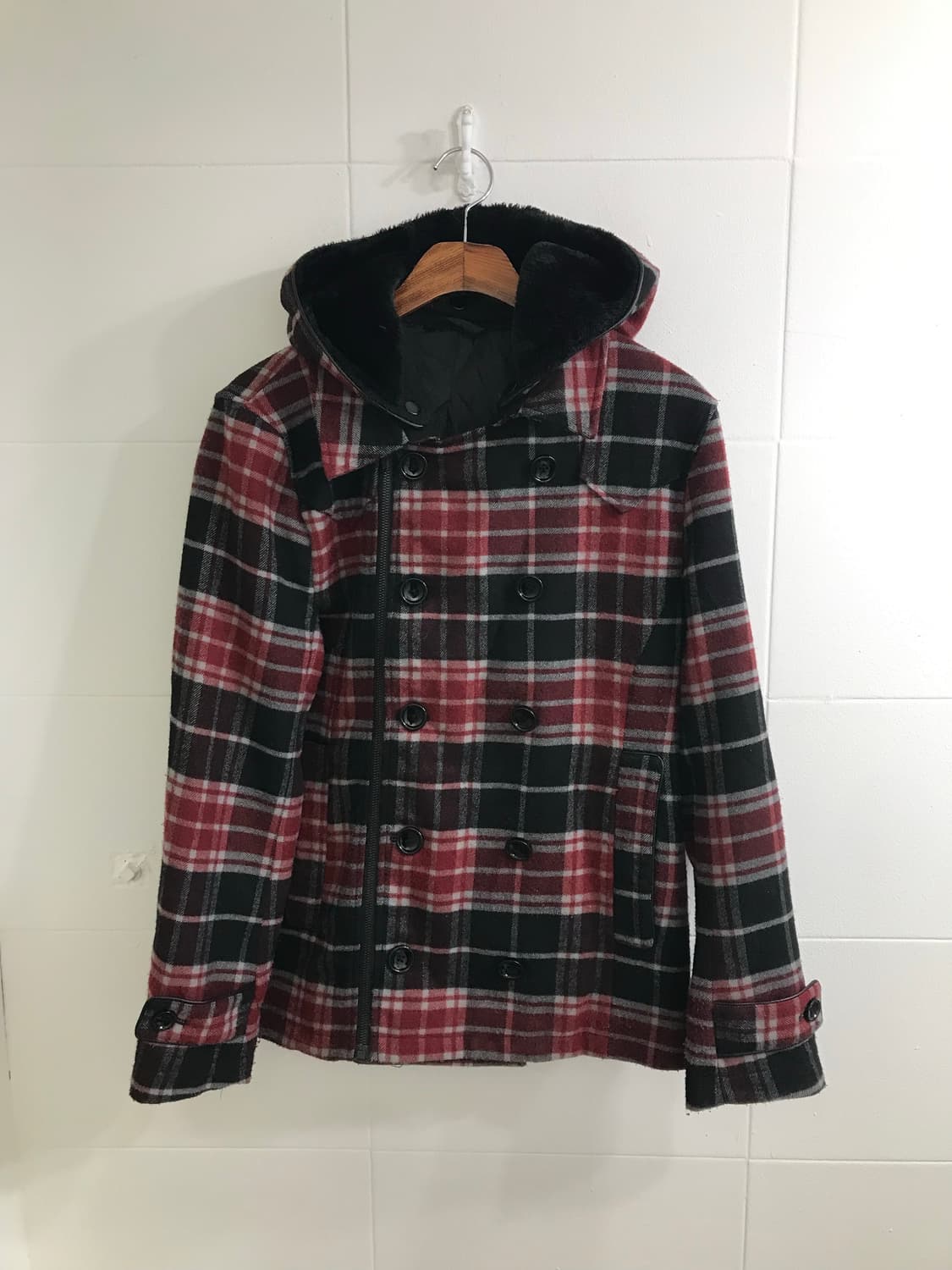 블랙레드 니혼진 사이드지퍼 피코트 코디세트 상품이미지4