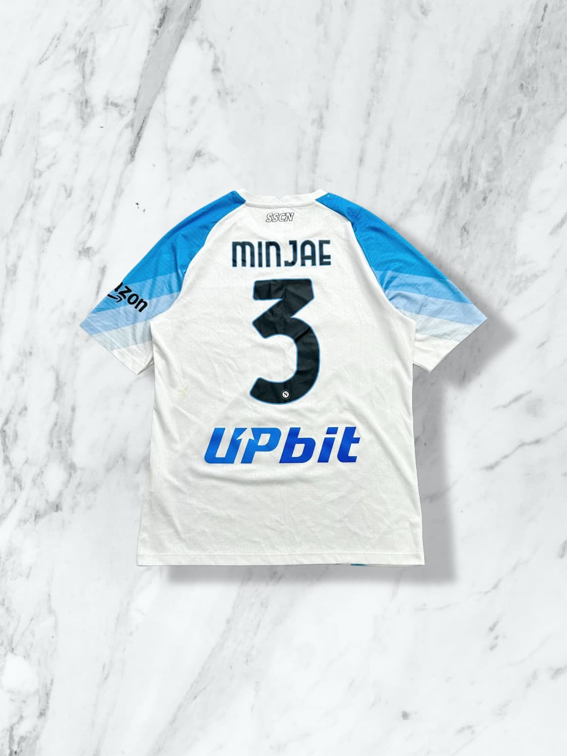 EA7 22-23 김민재 나폴리 페이스 게임 우승 기념 져지 XL 상품이미지2