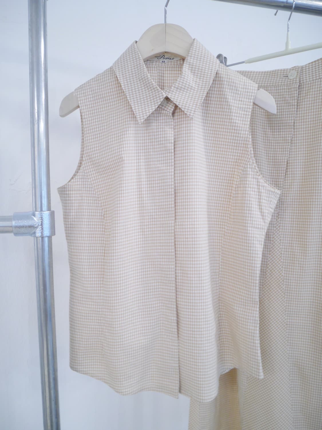 [TUTTO POPOLO] check pattern set up 상품이미지6