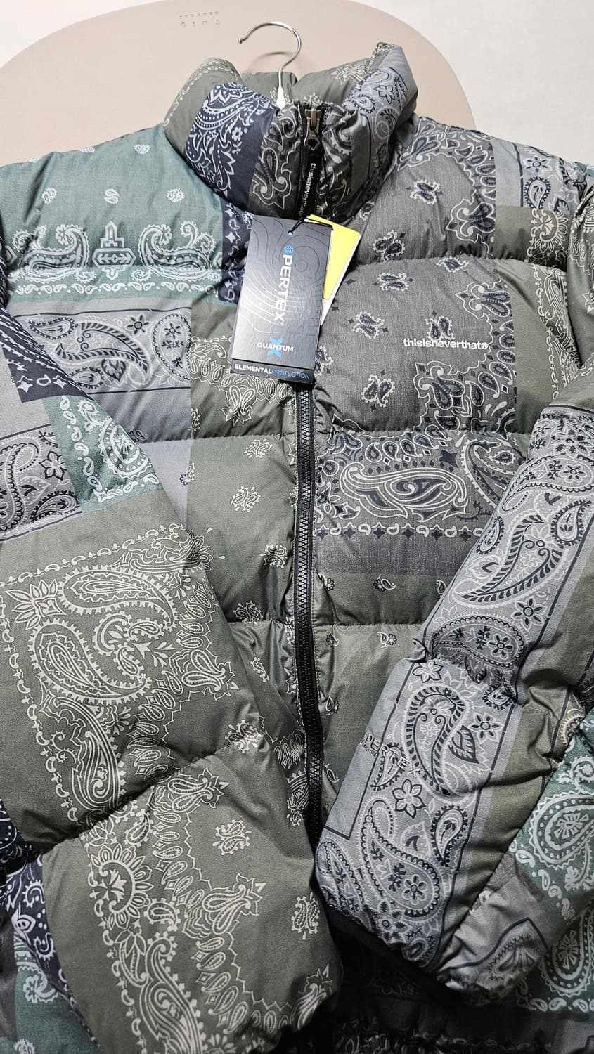 디스이즈네버댓 퍼텍스 다운 자켓 반다나  L 상품이미지4