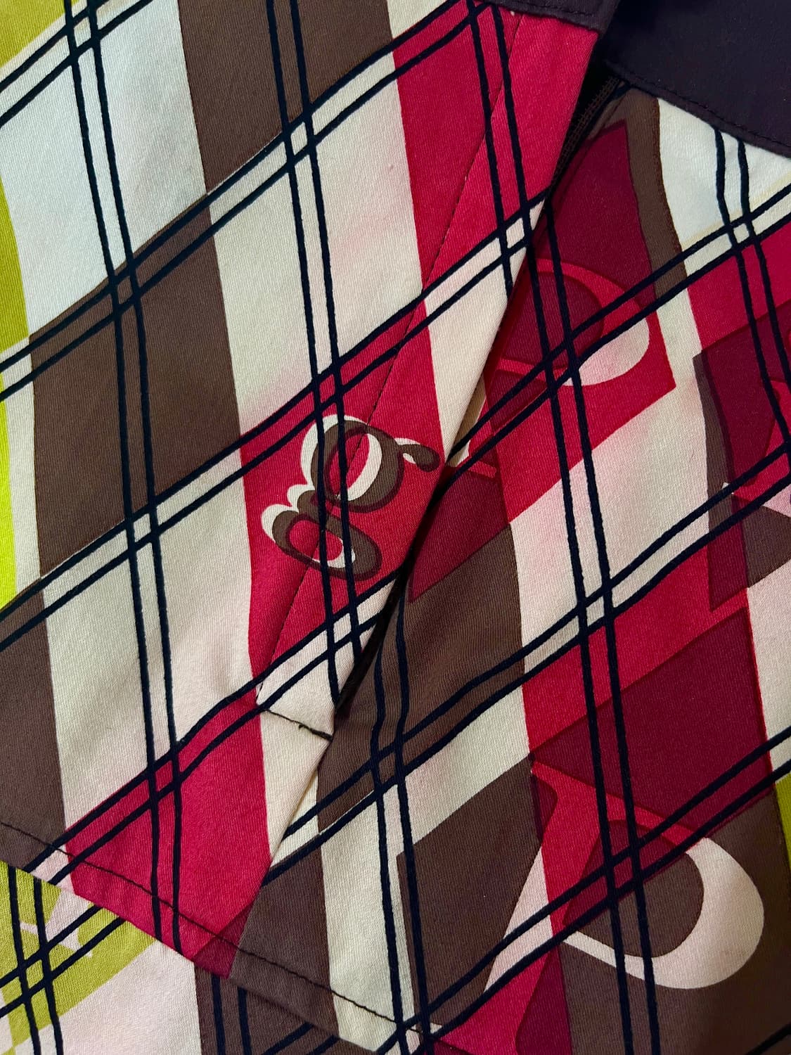 Vintage pattern midi skirt 상품이미지5