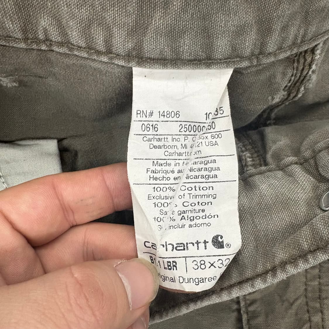 (38)칼하트워크팬츠 상품이미지5