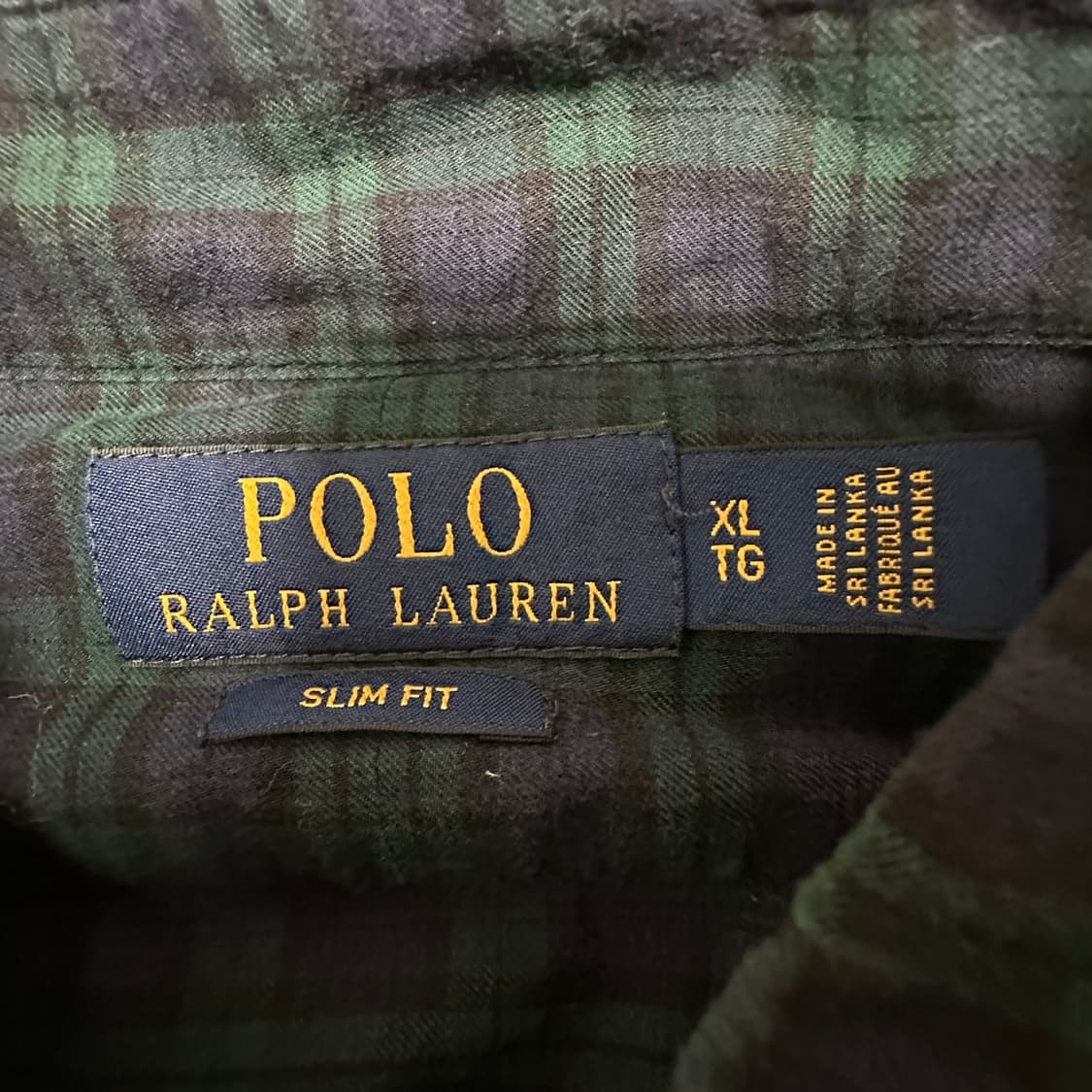POLO RALPH LAUREN slim fit check shirt 상품이미지4
