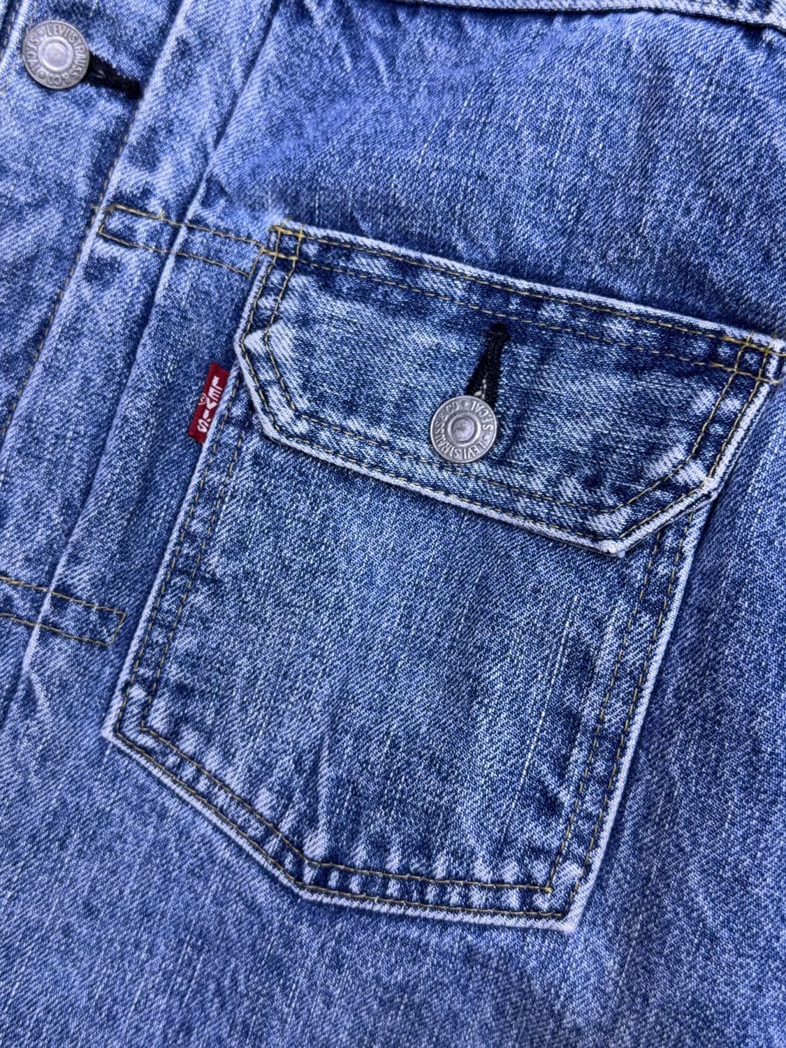 리바이스 LVC 71507XX 2nd 빅E 셀비지 데님자켓 38 상품이미지5