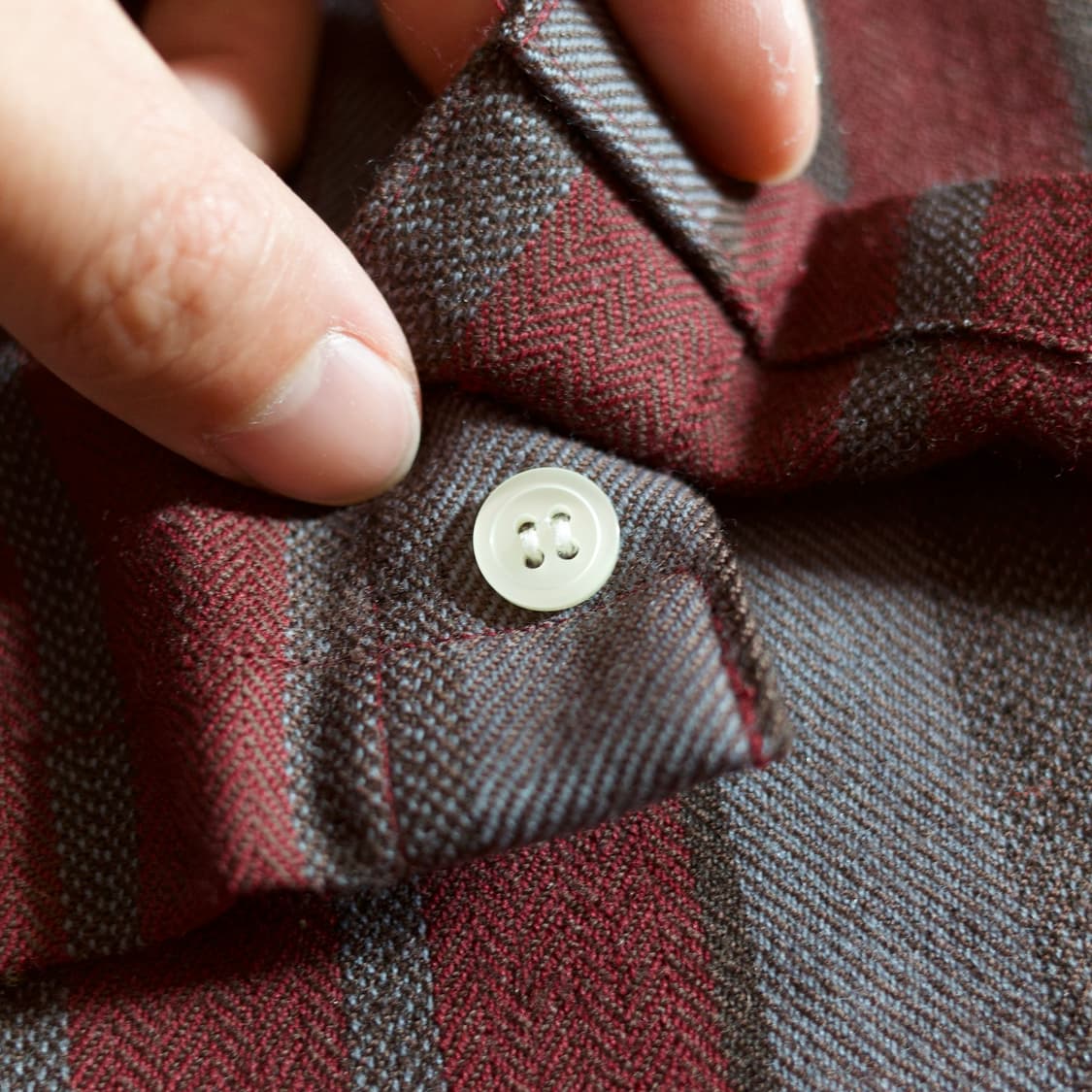 Chatelet striped pocket wool shirts 상품이미지10
