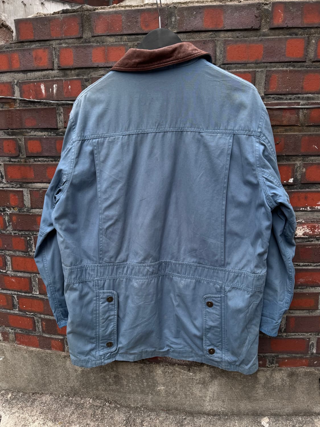 90s 팀버랜드 웨더기어 레더카라 워크자켓 상품이미지8