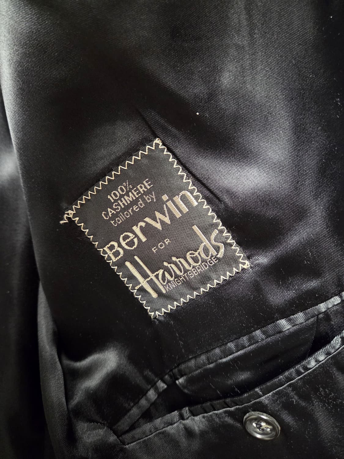 [100% 캐시미어] 영국 해러즈(Harrods) 명품 코트 상품이미지4