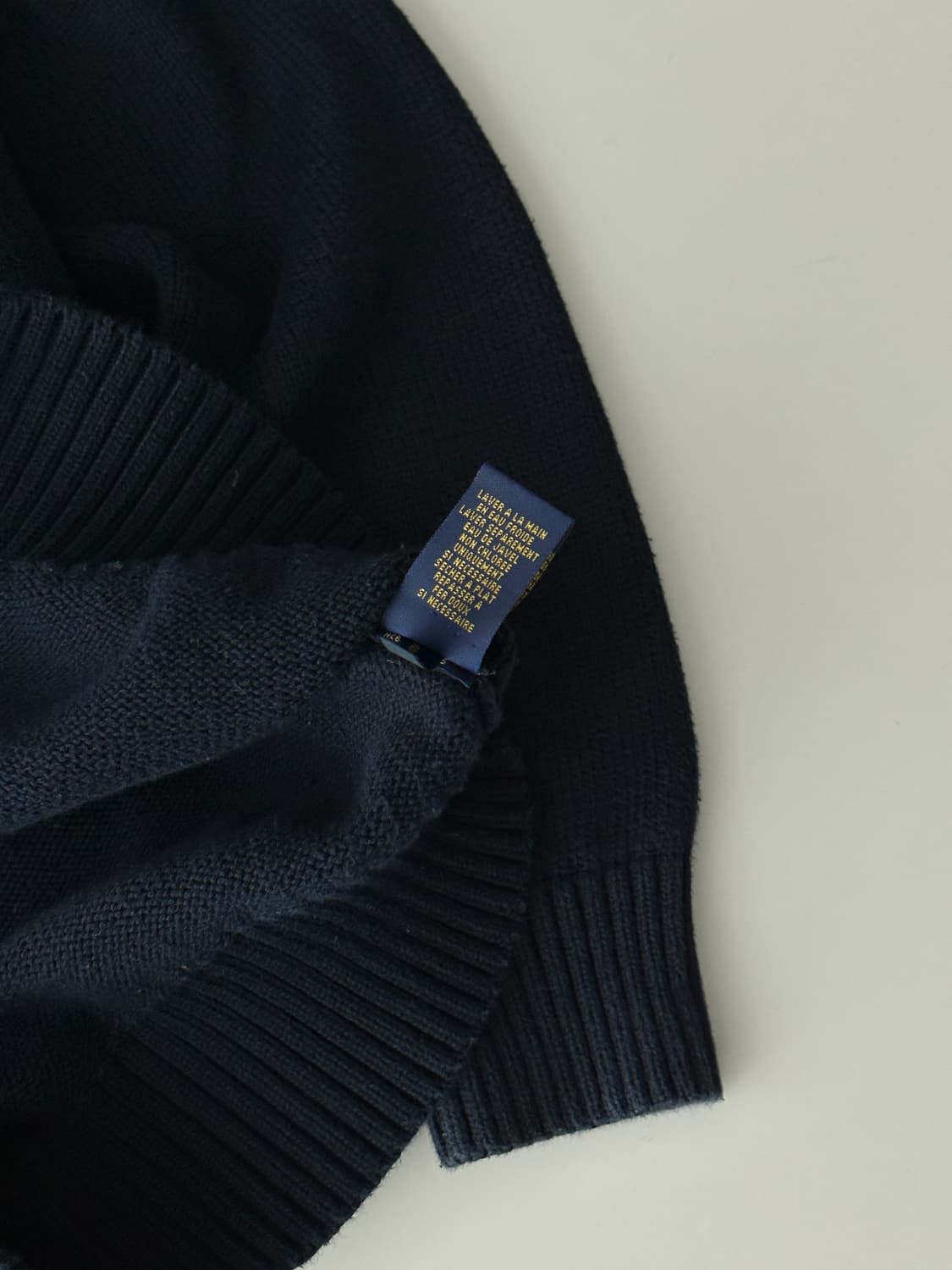 폴로 랄프로렌 라운드넥 니트 S 상품이미지6