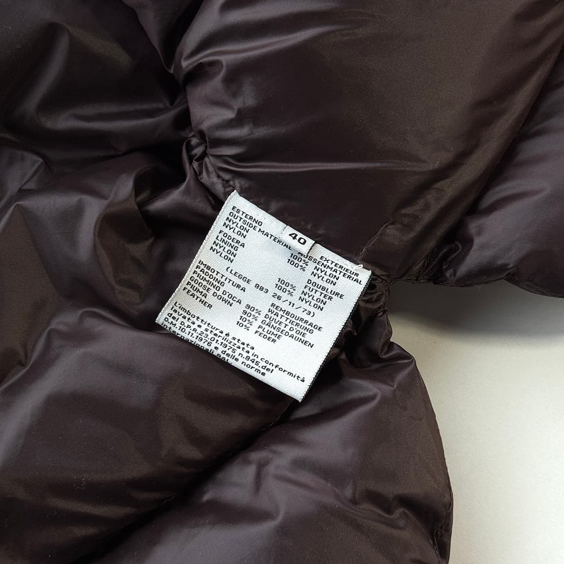 페세리코 니트 카라 구스 다운 베스트 상품이미지3