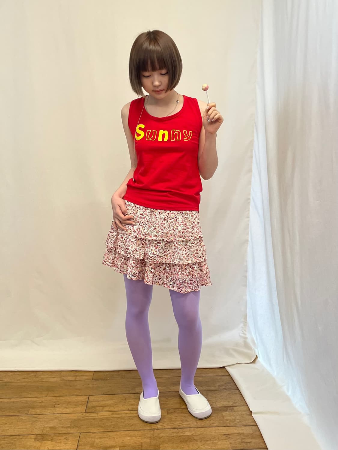 floral skirt 상품이미지2