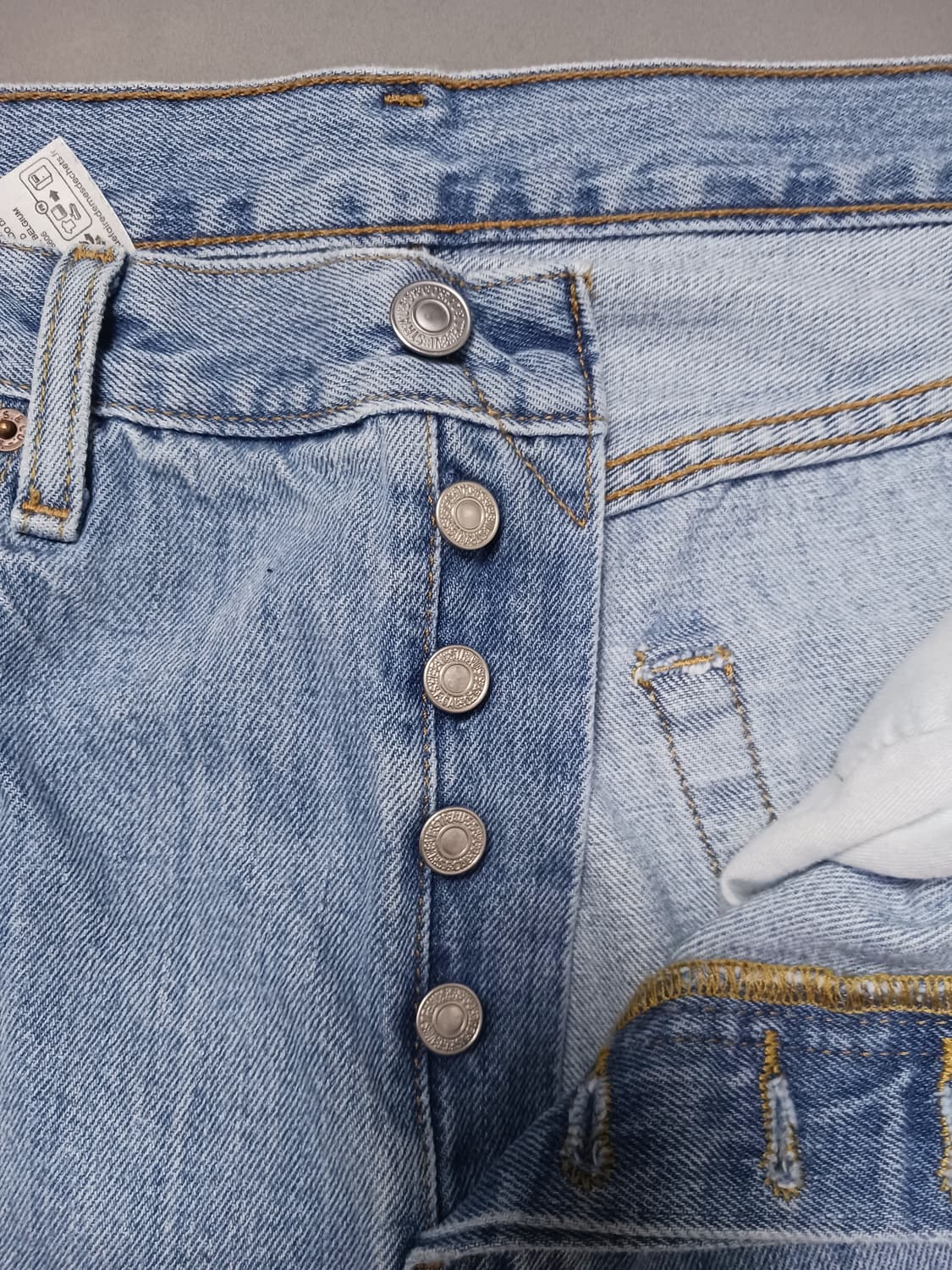 [33] 리바이스 501 연청 오리지널진 청바지 상품이미지6