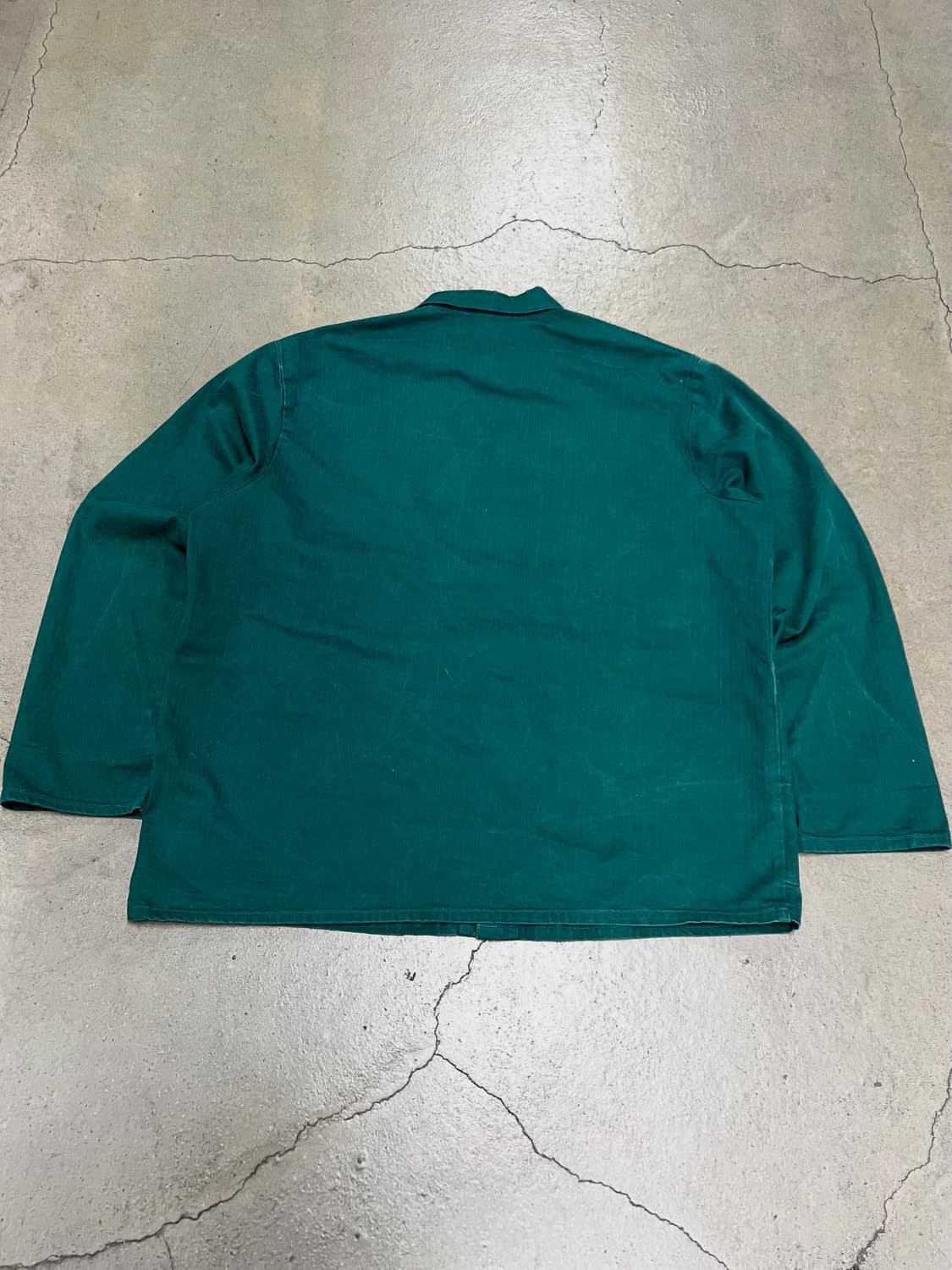 OLD FRENCH "HBT" "GREEN" 헤링본트윌코튼 프렌치워크자켓 상품이미지2