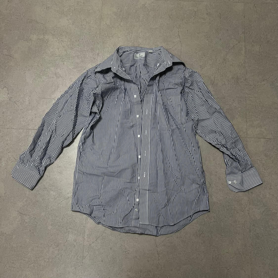 네이비 스트라이프 셔츠 상품이미지2