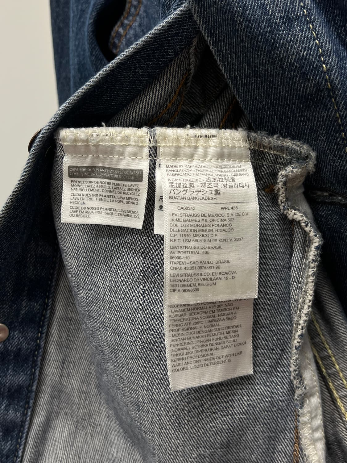 (S) 리바이스 71334-0133 트러커 데님 자켓 상품이미지6