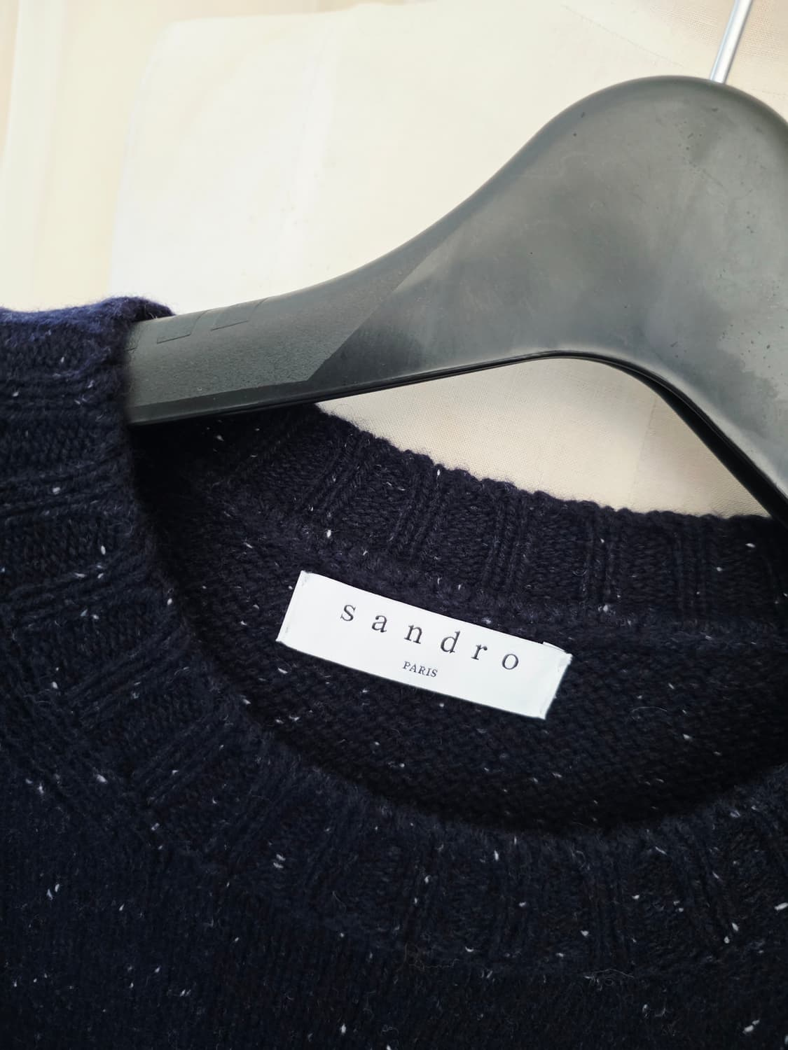 산드로 네이비 니트 베스트 조끼 Sandro 상품이미지3