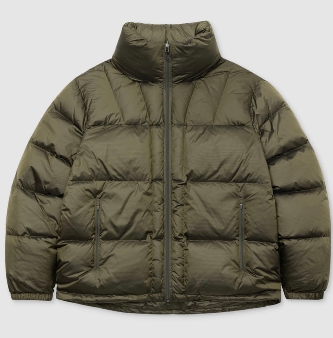 [남성M]무신사 스탠다드 스포츠 리버서블 다운 자켓 카키 상품이미지1