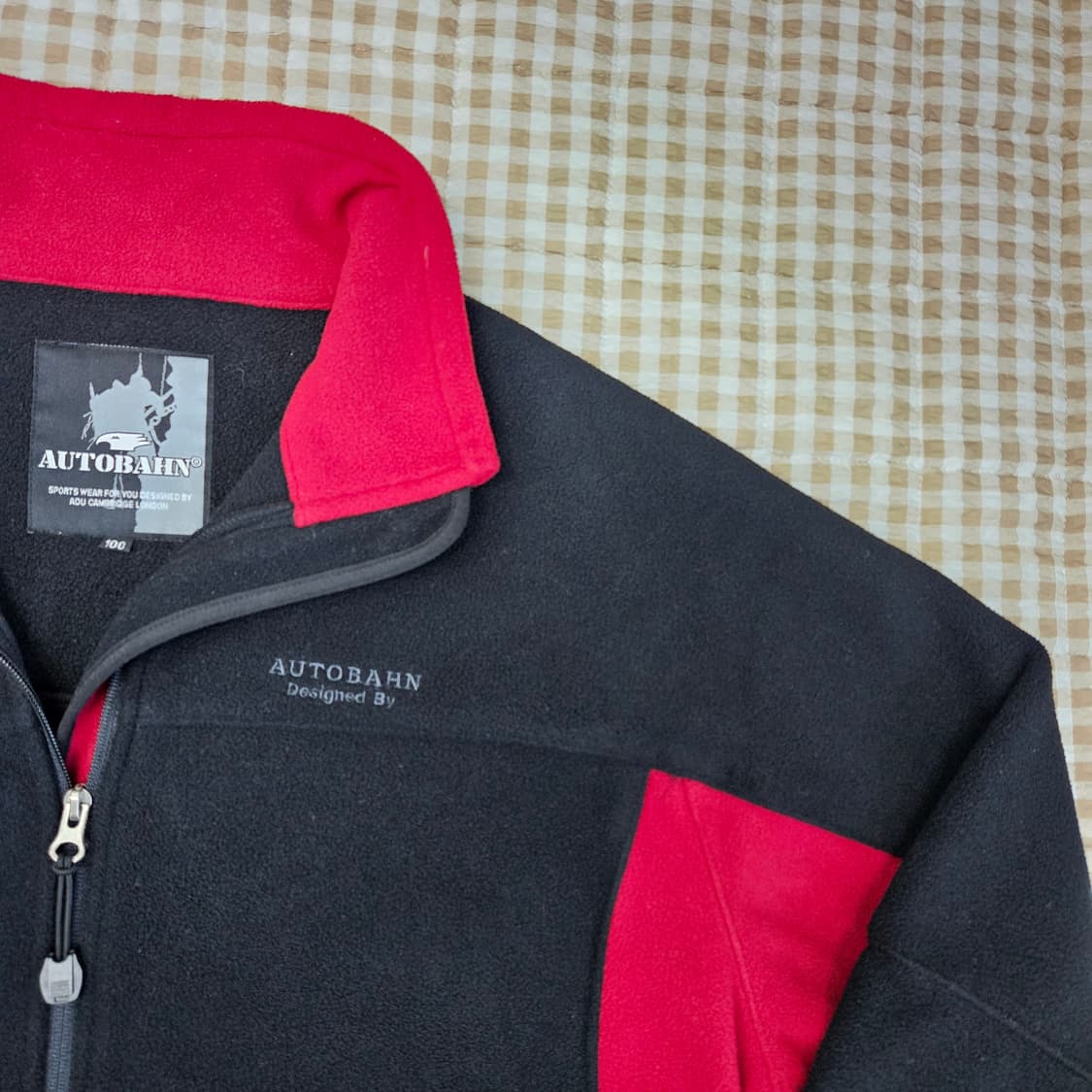 아우토반 오버핏 플리츠 집업자켓 남자100~105 상품이미지3