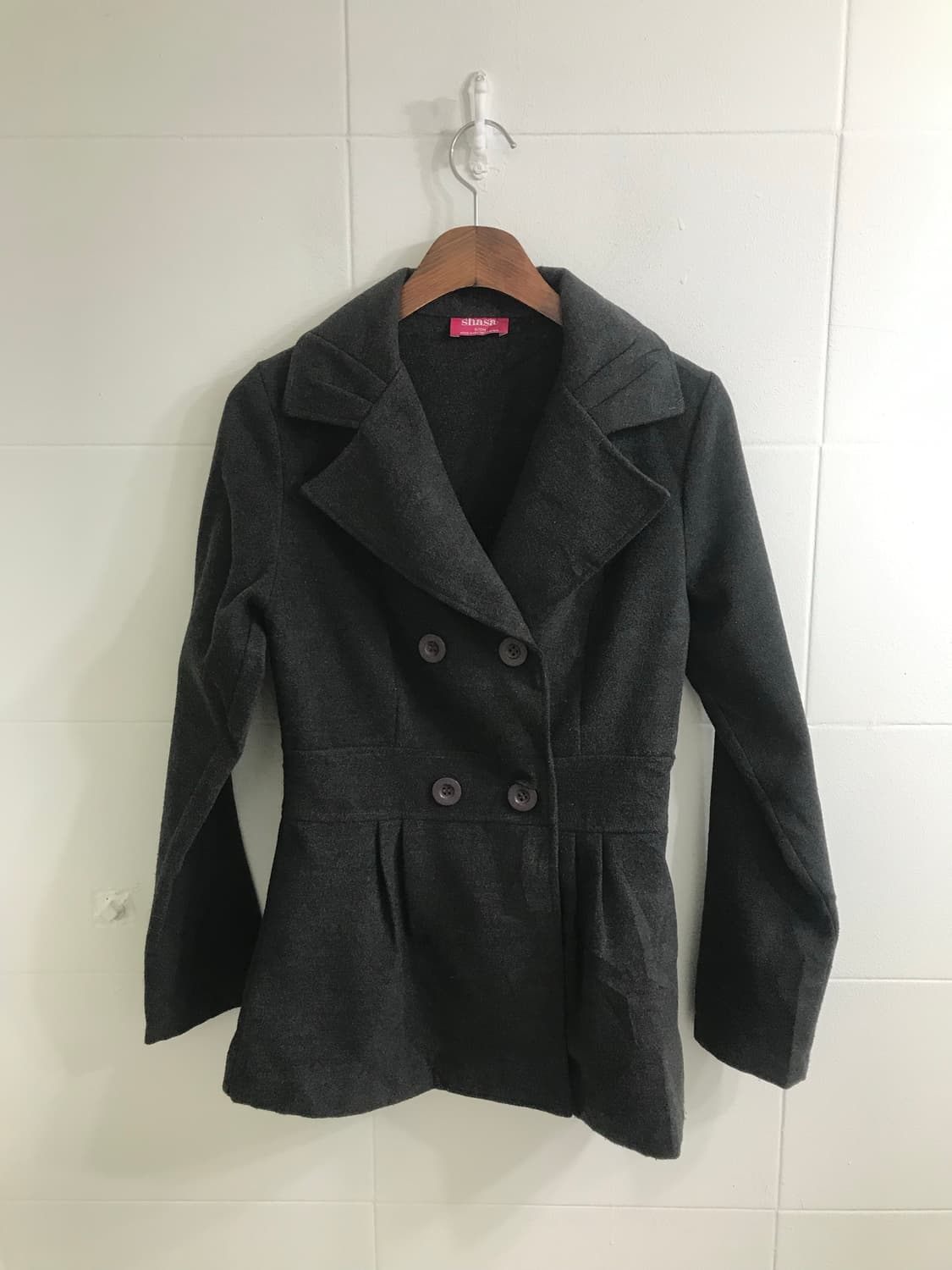 그레이 너드 니혼진 프레피 코트 코디세트 상품이미지4