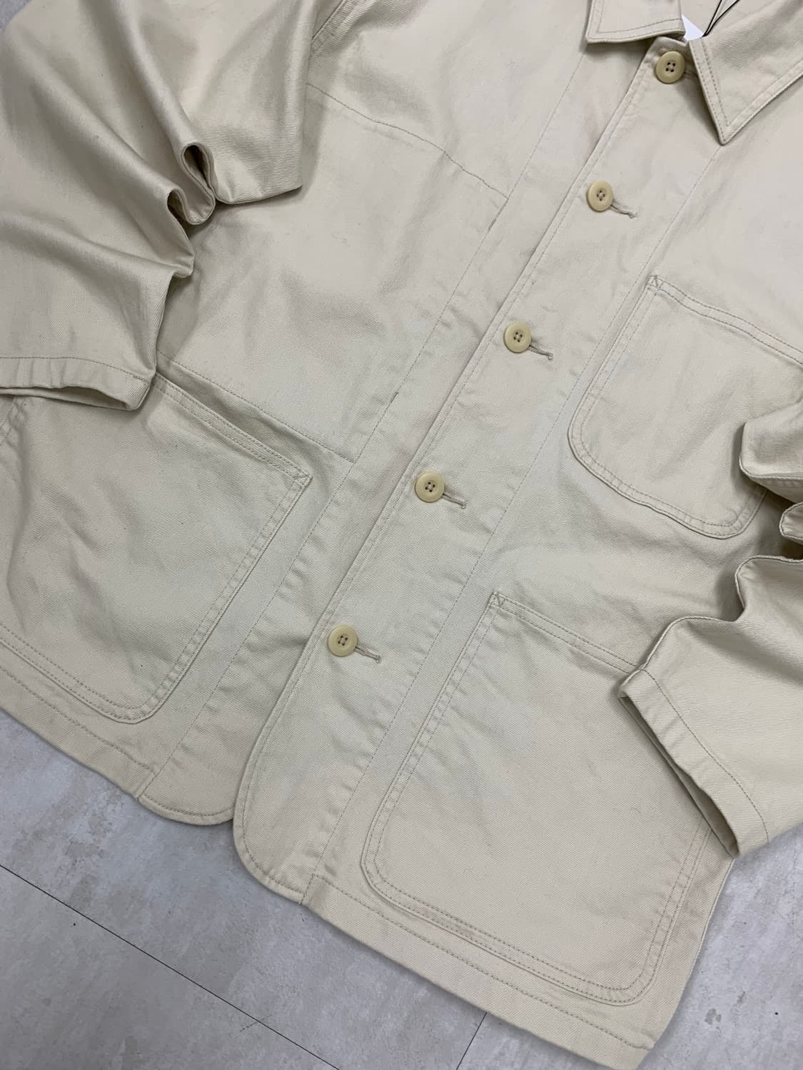 빈티지 아이보리 자켓 #668 상품이미지3