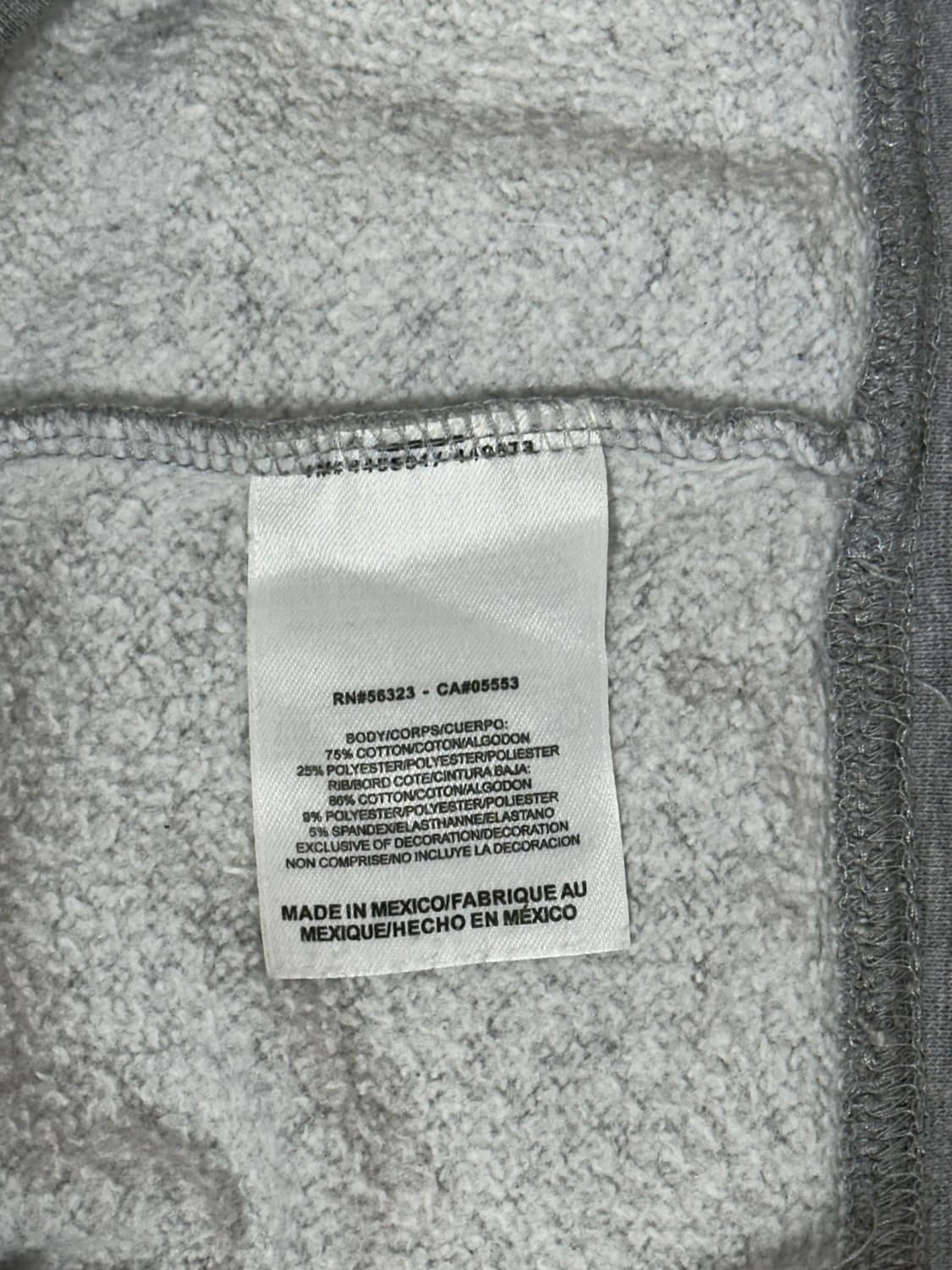 나이키 그레이 미드 스우시 후드티 M  상품이미지7