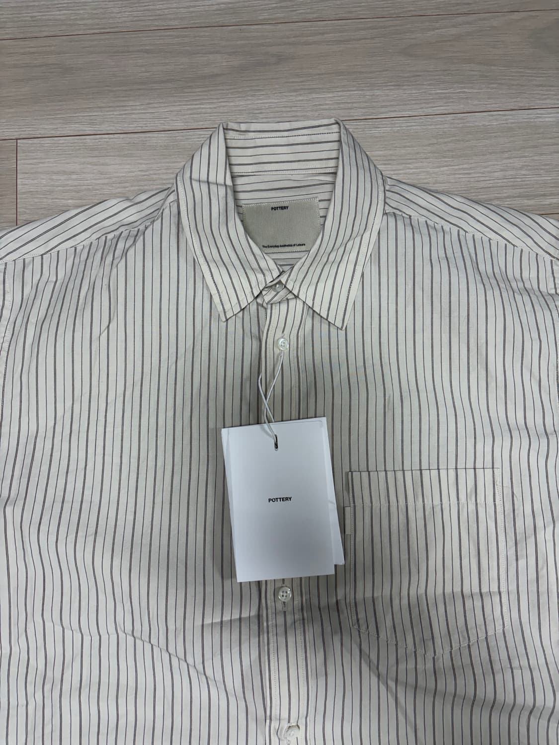 포터리 버튼다운 셔츠 3사이즈 새상품 상품이미지2