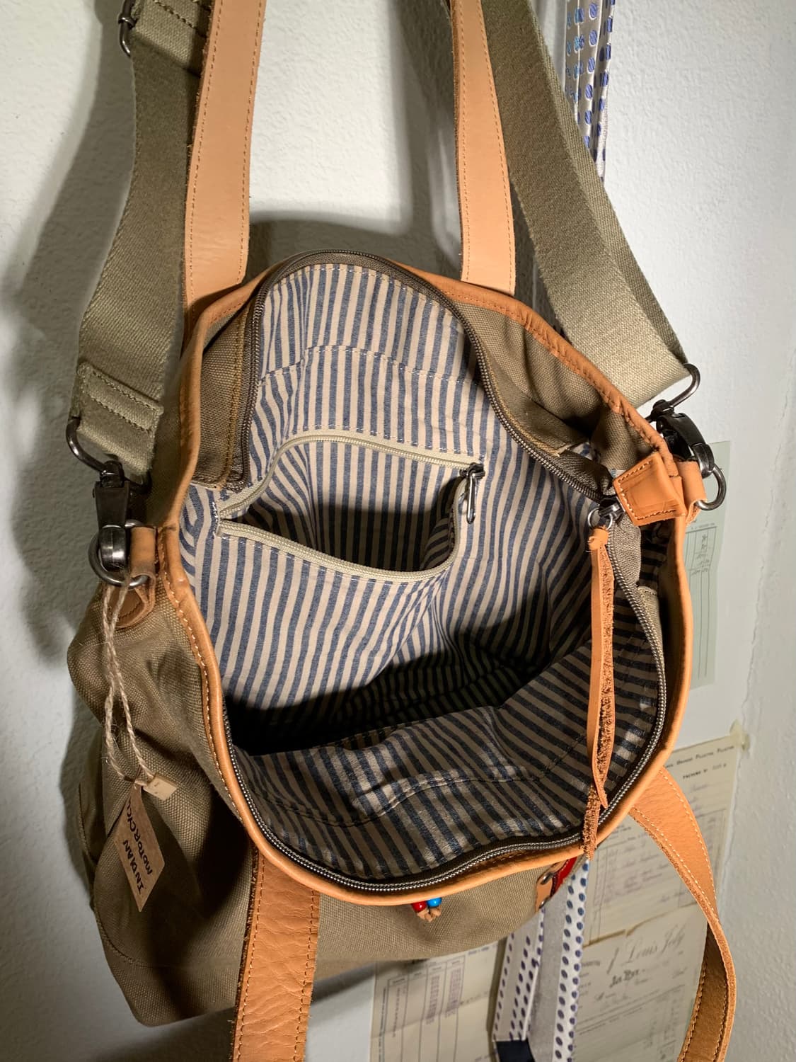 인디언 모터사이클 콘초 비즈 숄더백 상품이미지3