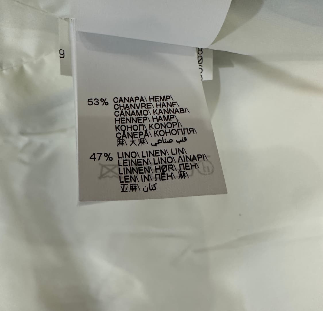 브루넬로 쿠치넬리 새상품 구스다운 카나파 린넨 베스트 자켓 상품이미지6