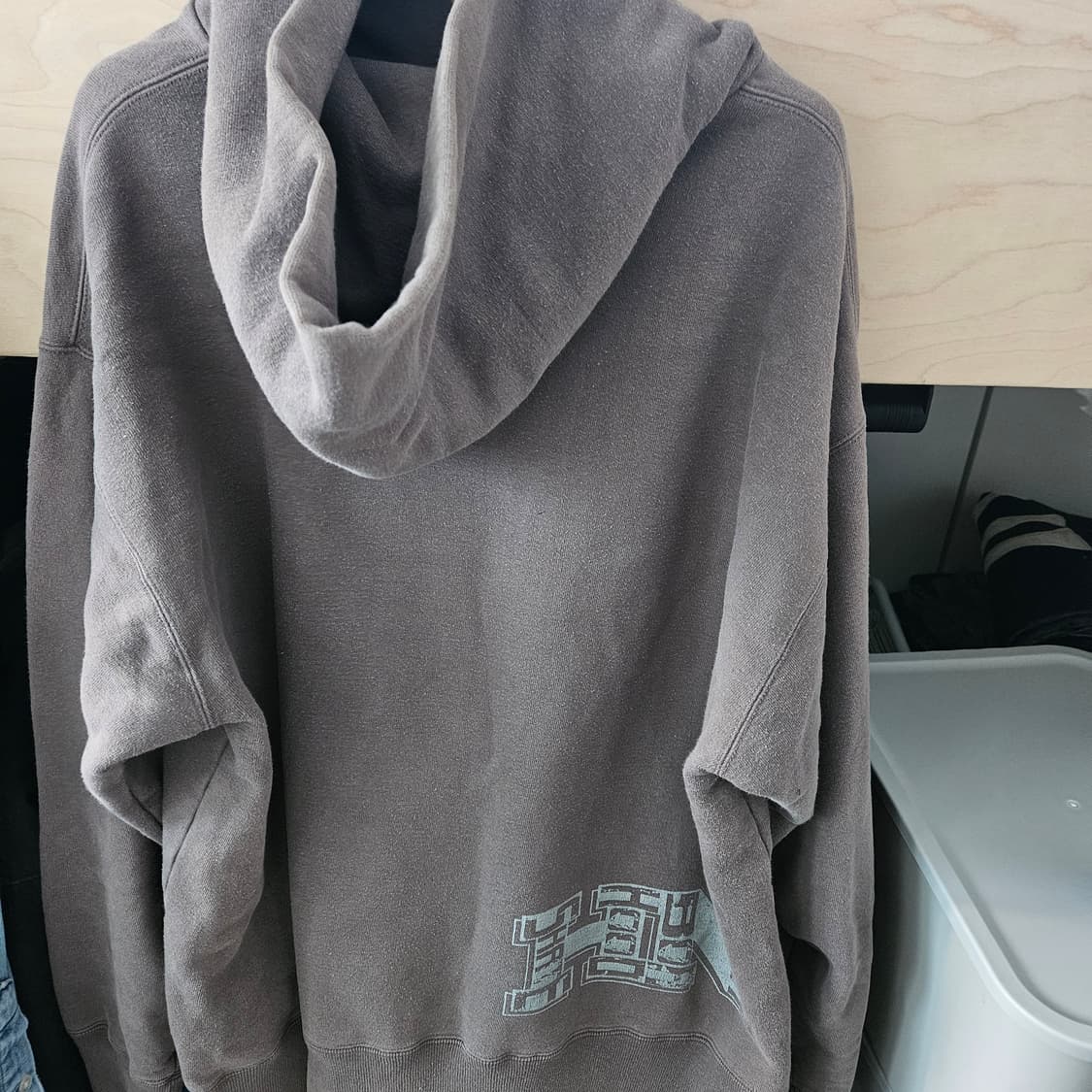 네이버후드 스케이트 후드티셔츠 상품이미지2