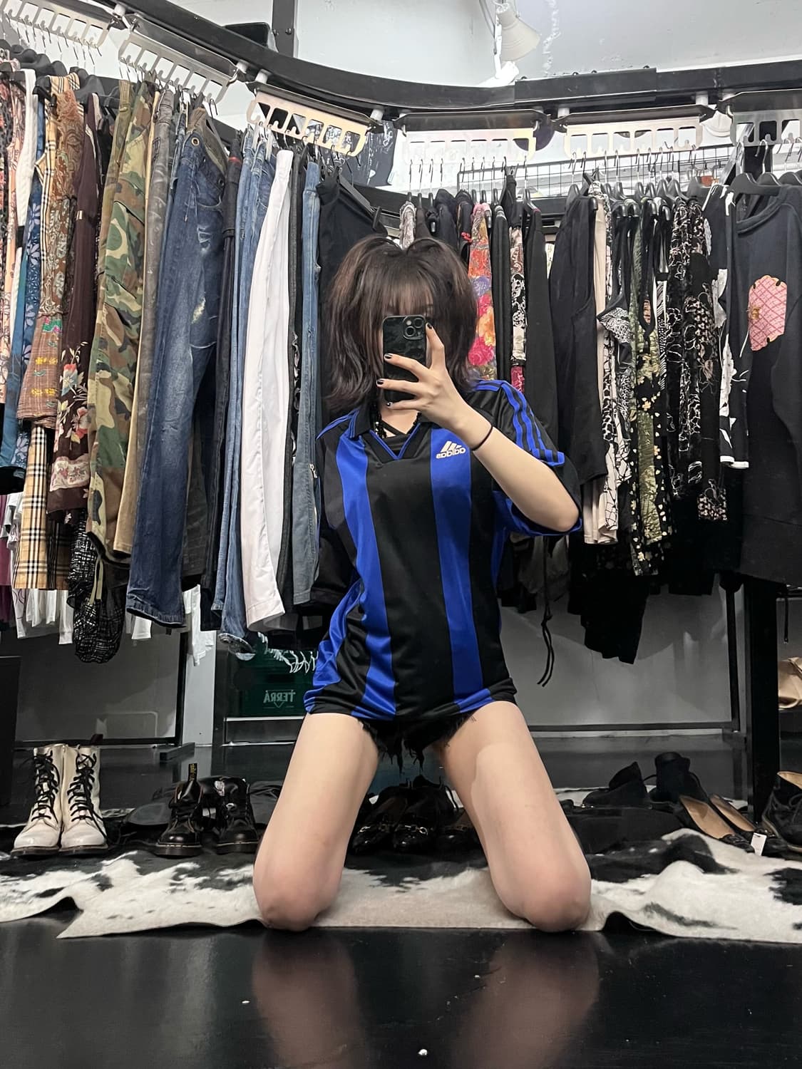 아디다스 블록코어 반팔 상품이미지1