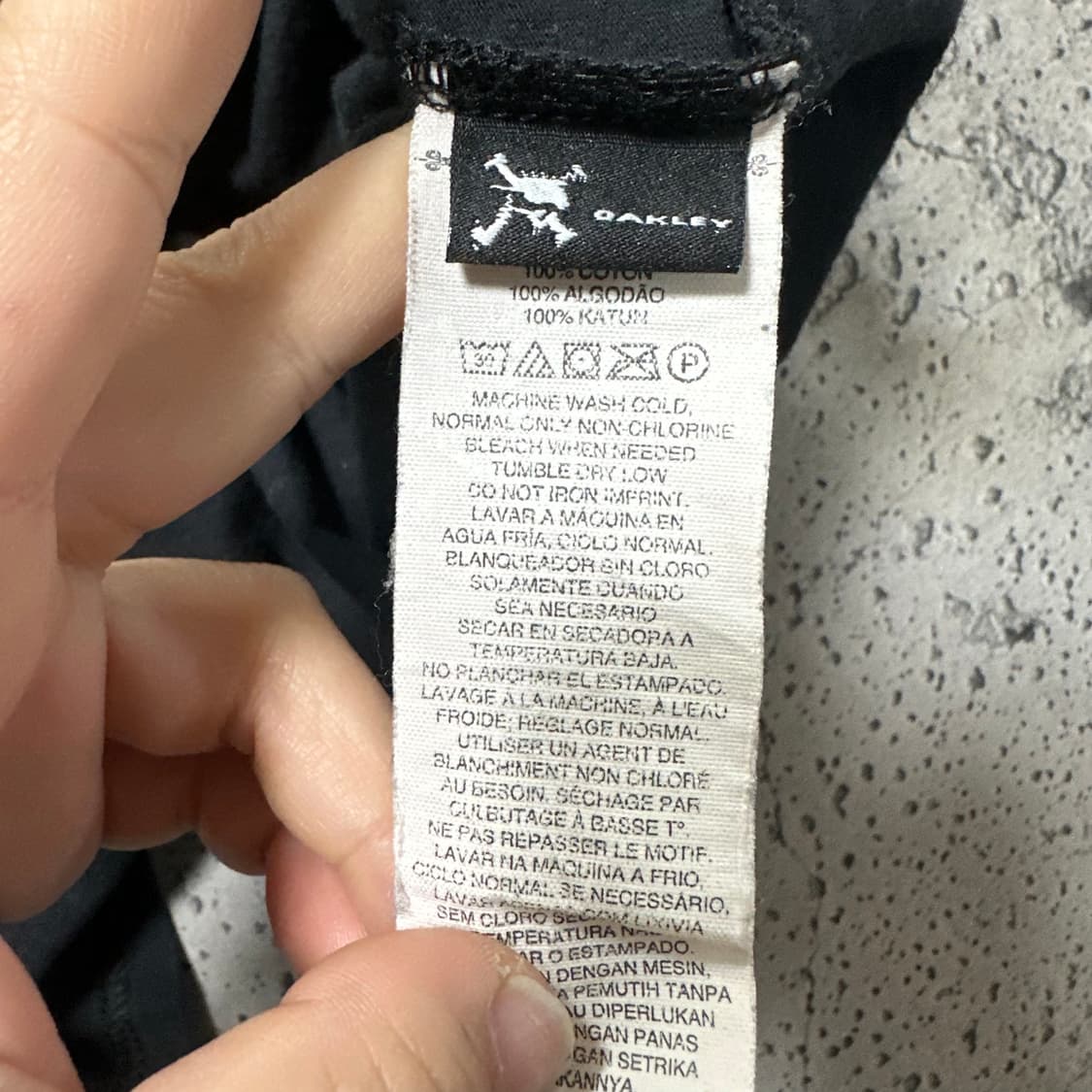 ✨ (바배) 오클리 블랙 반팔티  상품이미지4