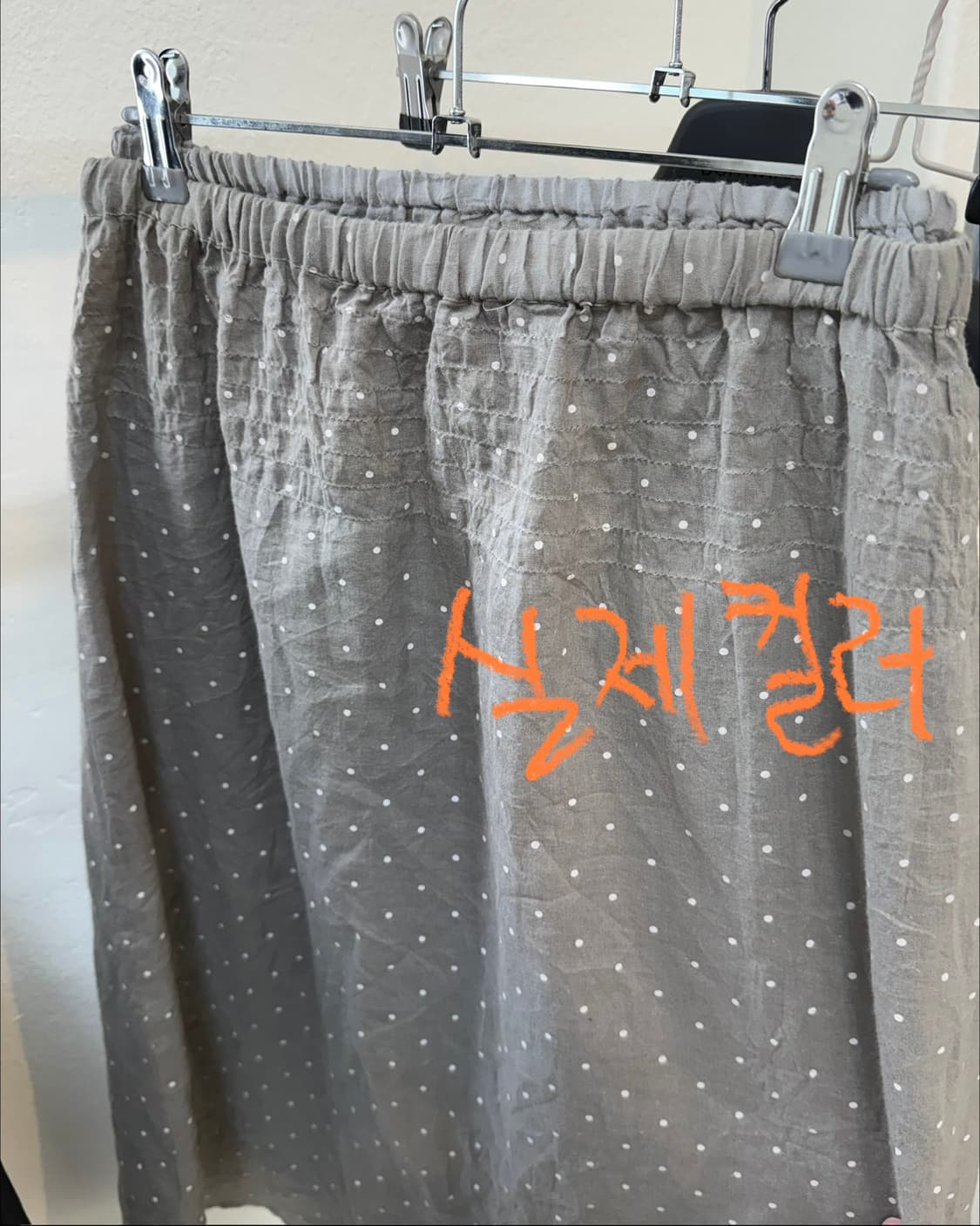 빈티지 도트 스커트 상품이미지8