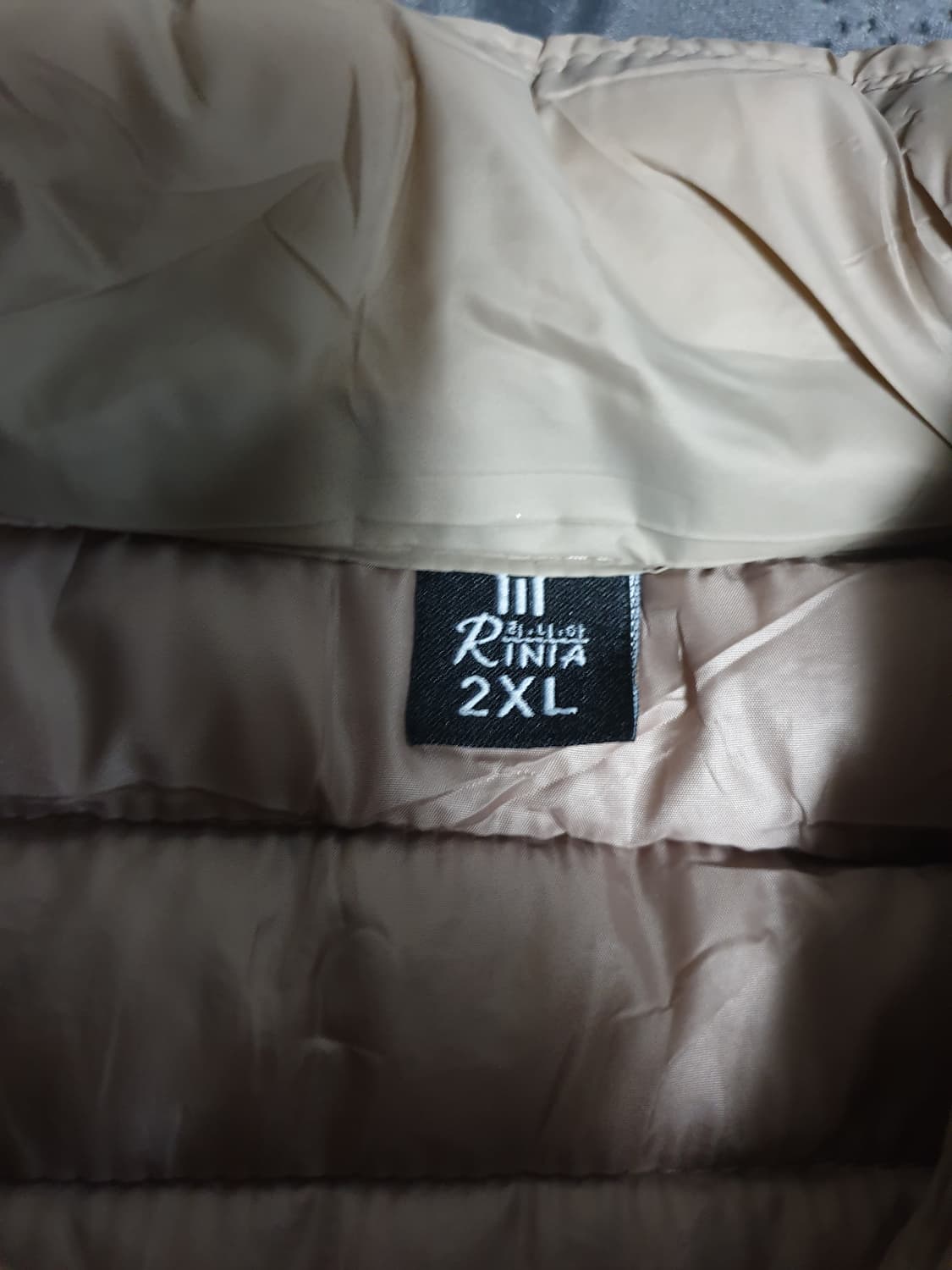 (새상품) 정인어패럴 메이드 리니아 경량패딩 (XXL) 상품이미지3