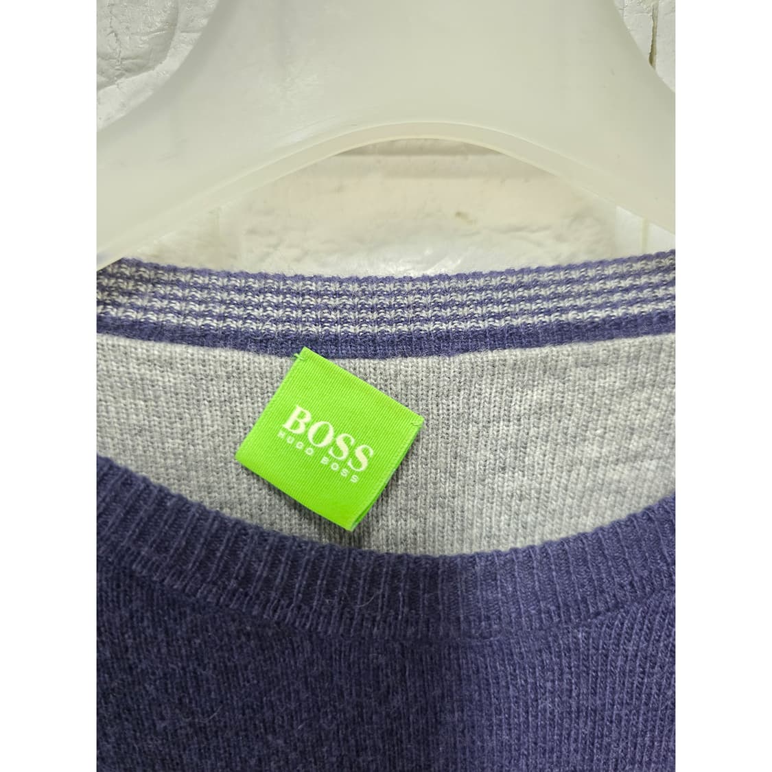 휴고보스 캐시미어혼방 네이비 니트 XL fbd 상품이미지2