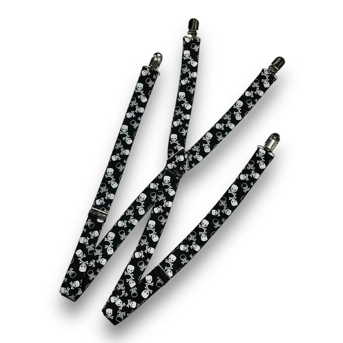 Punk Skulls rogo vintage Suspenders ! 상품이미지3