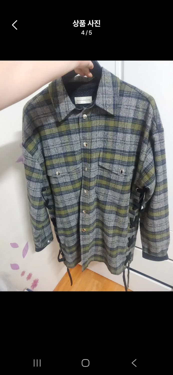 페이스 커넥션 셔츠 (XS) 상품이미지4