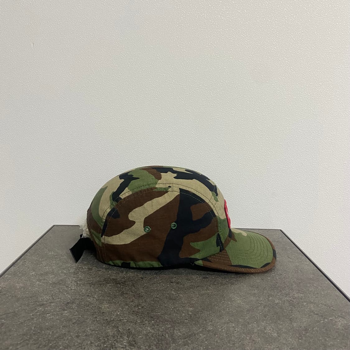 (OS) 슈프림 박스로고 캠프캡 모자 우드랜드 카모 상품이미지3
