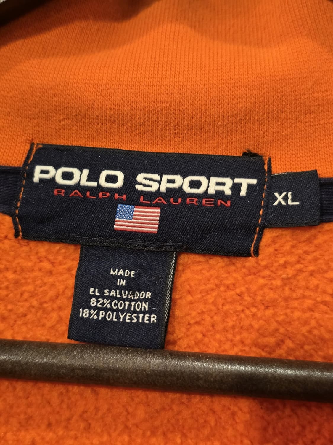90s POLO SPORT Ralph Lauren 쿼터집업 스웻셔츠 상품이미지7