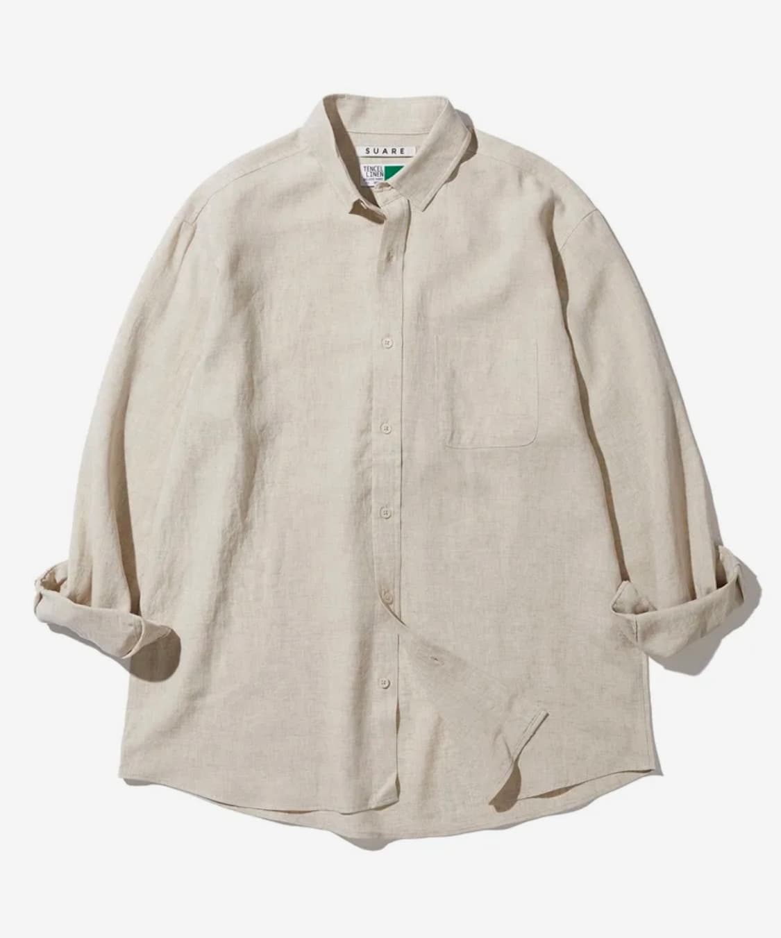 수아레 텐셀 린넨 셔츠 L 상품이미지1