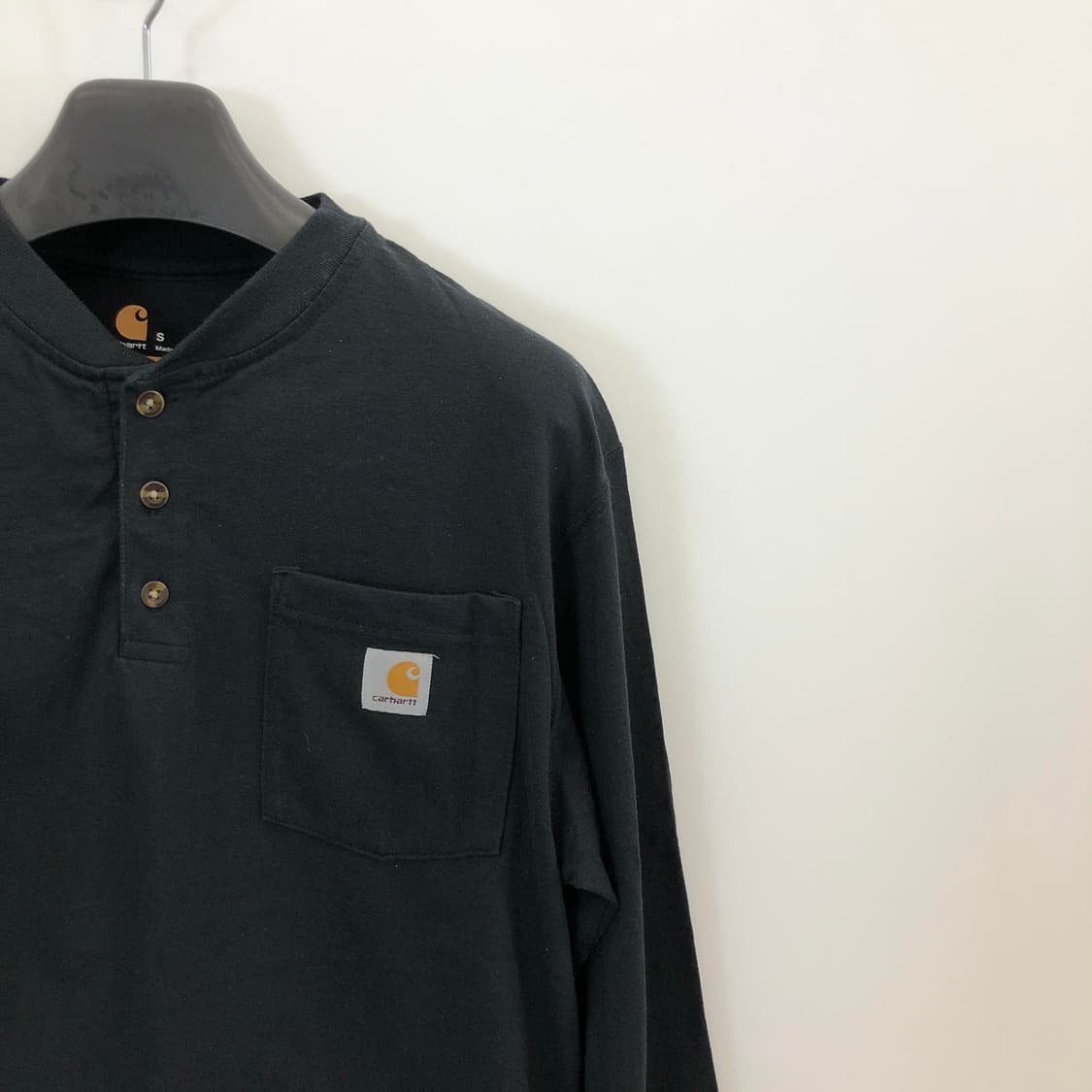 칼하트 워크웨어 헨리넥 롱슬리브 95-100 K128 상품이미지2