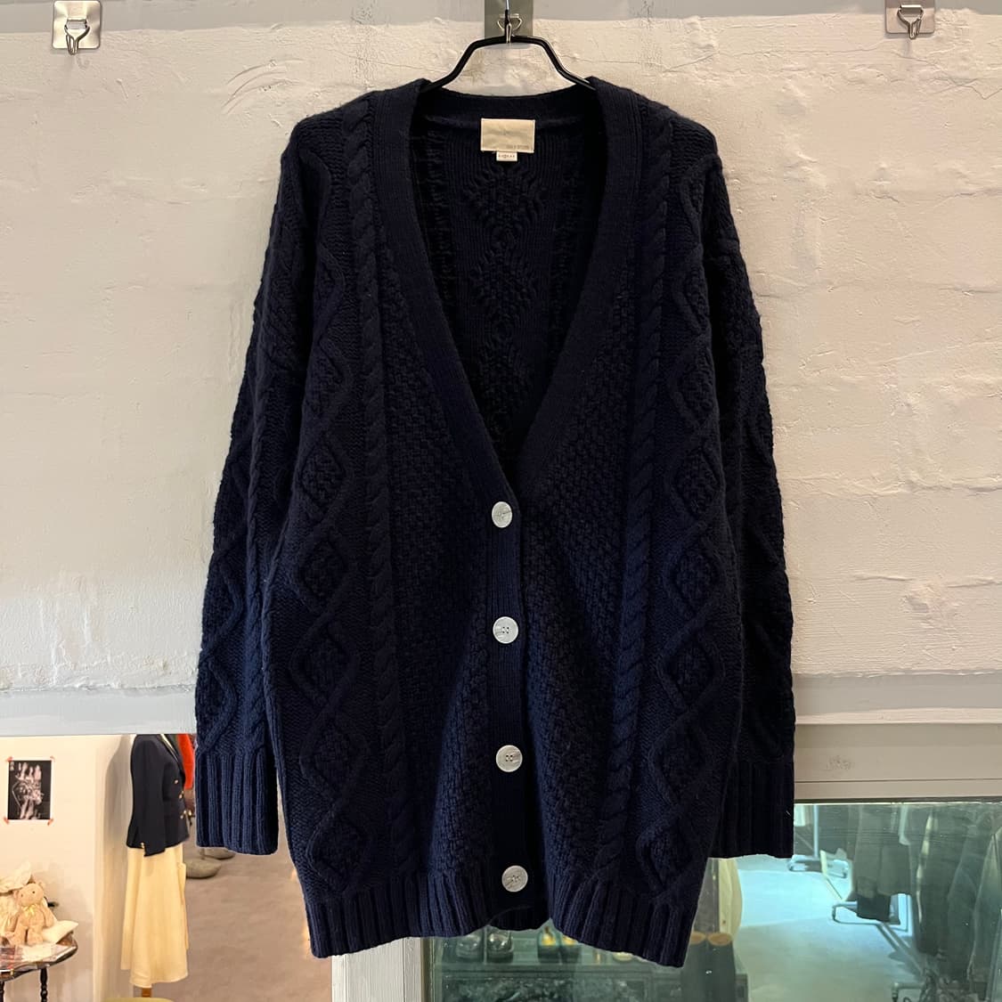 Band of outsiders 케이블니트 가디건 2 상품이미지1