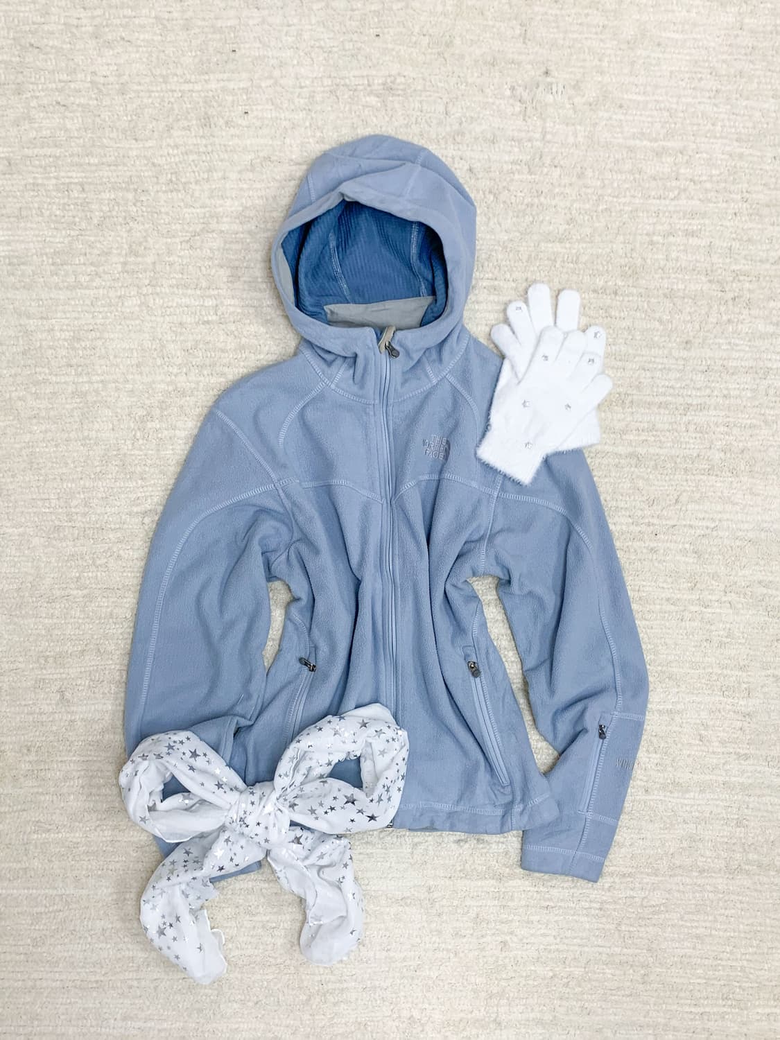 the north face sky blue fleece jacket 상품이미지1