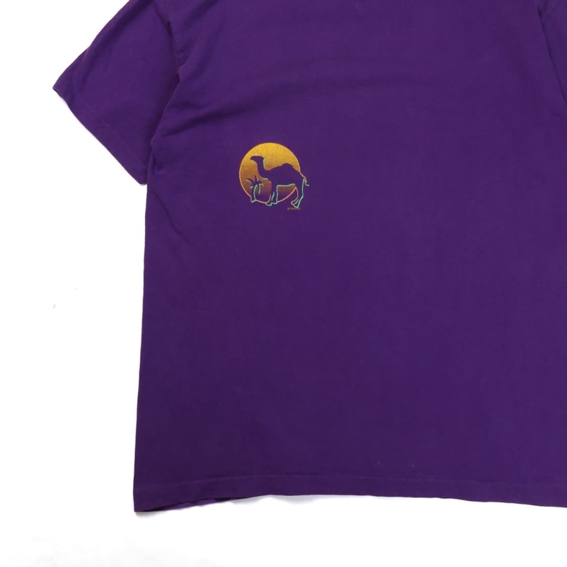 90's Camel Printing T-shirt 상품이미지6