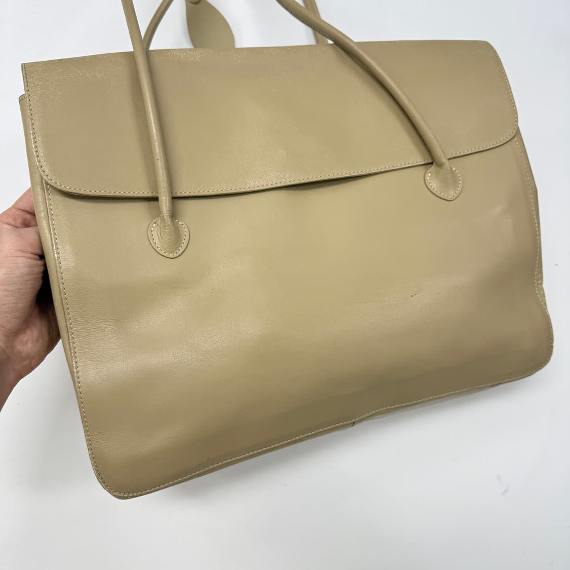 Margaret Howell leather flap bag 상품이미지7