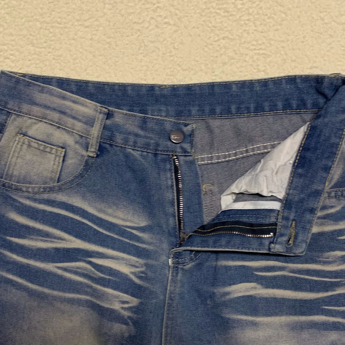 [34] VTG 와이드핏 워싱데님팬츠 상품이미지3