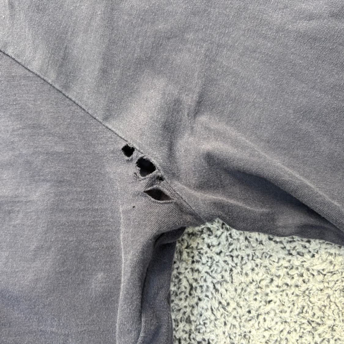 M 폭스 패치 남성 반팔 티셔츠 0415J 상품이미지5