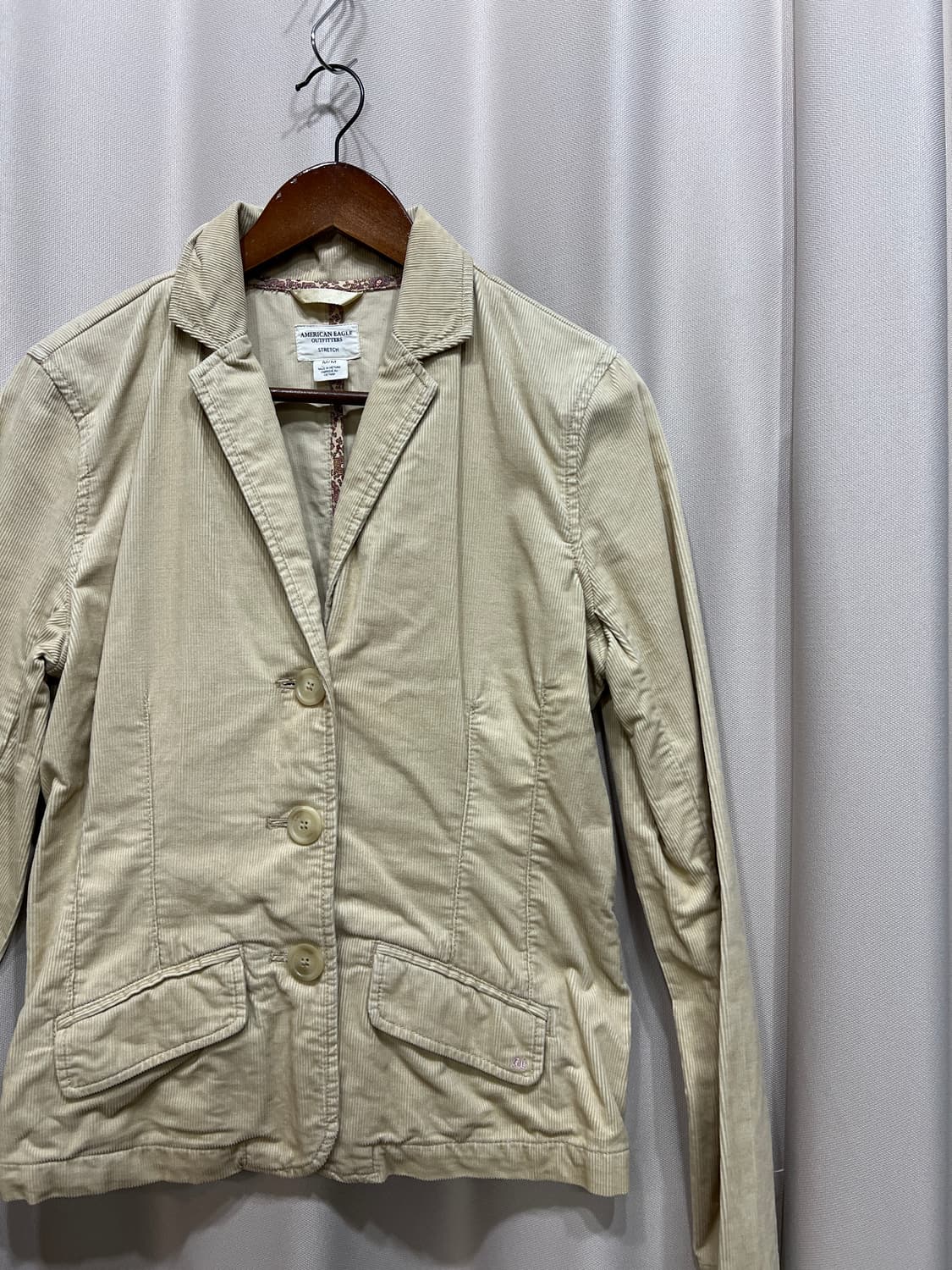 아메리칸이글 여성 3버튼 코듀로이 블레이저 자켓 상품이미지3