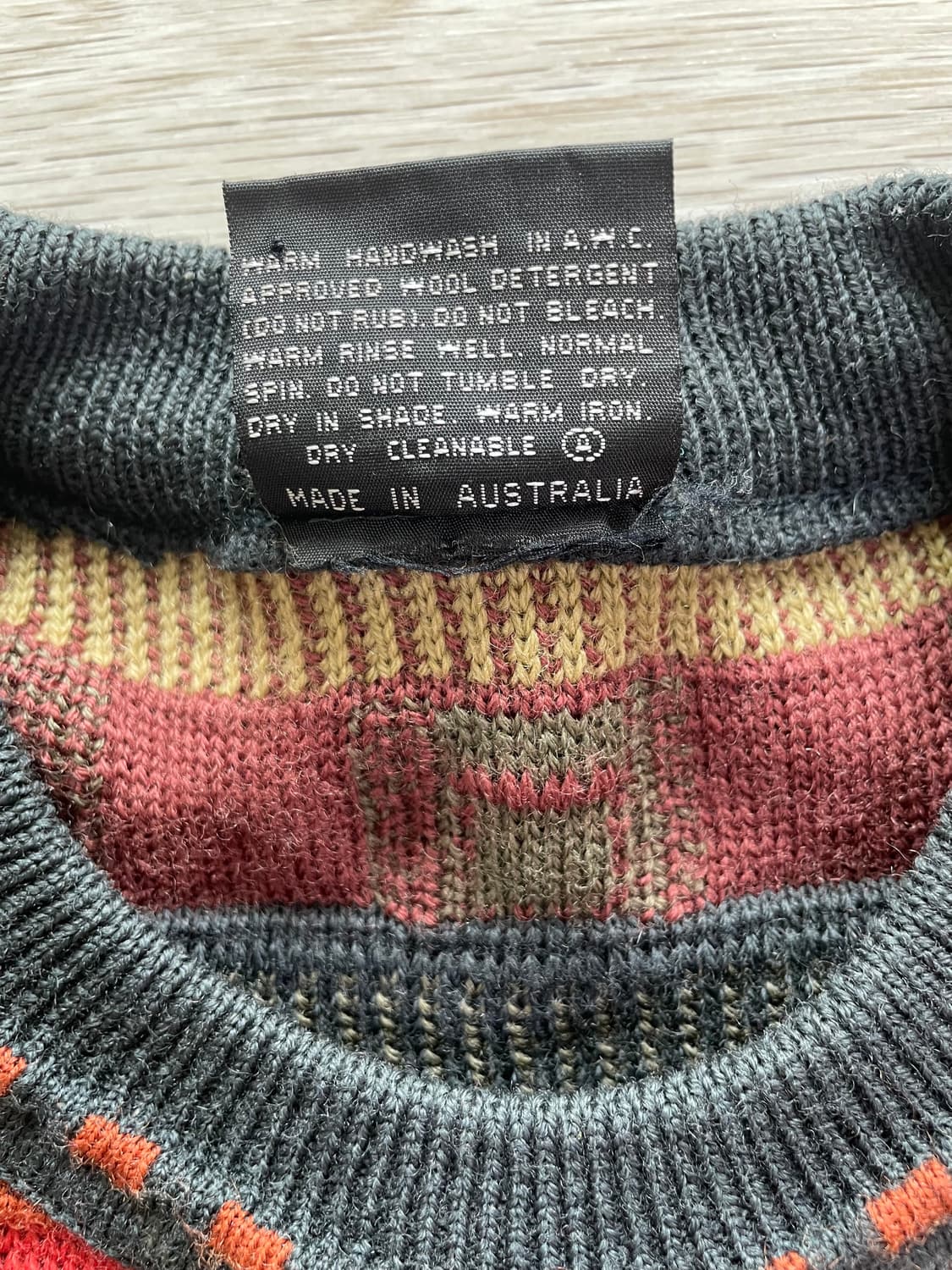 MARGOO AUSTRALIA 패턴 니트 L 상품이미지4