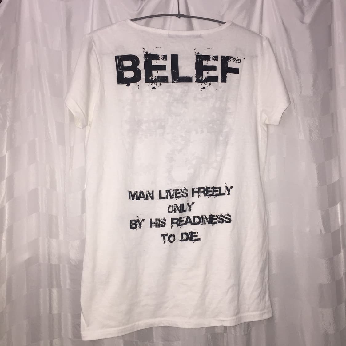 Heaven And Earth 펑크 레터링 반팔티 상품이미지2