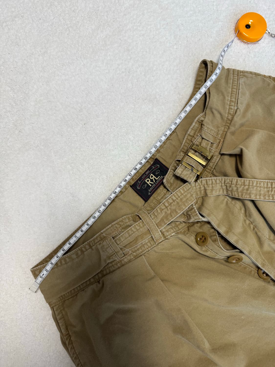 더블알엘 밀리터리 벨트 트라우져 made in usa 사이즈 32 상품이미지3